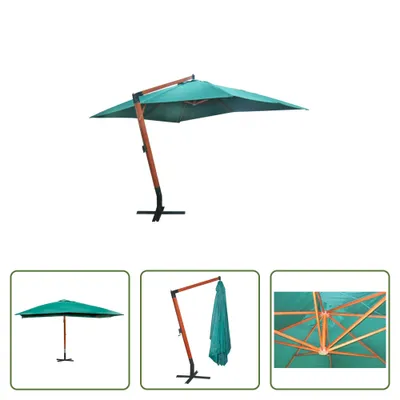 Produktbild von The Living Store Ampelschirm Melia 300x400 cm Grün