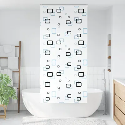 Produktbild von vidaXL Duschrollo mit Kassette 100x240 cm Stoffbreite 96 cm