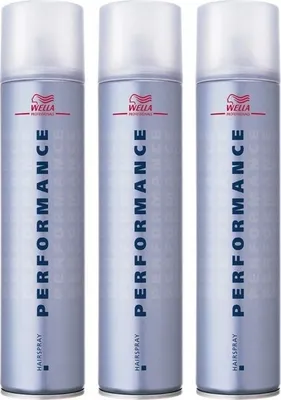 Produktbild von Wella Performance Extra Hold Hair Spray 3x500ml