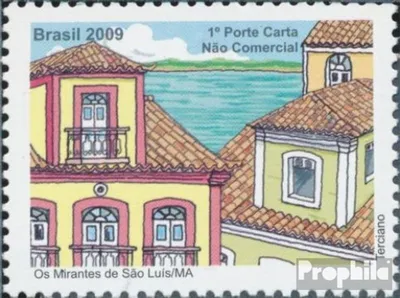 Produktbild von Briefmarken Brasilien 2009 Mi 3701 (kompl.Ausg.) postfrisch Dachgauben