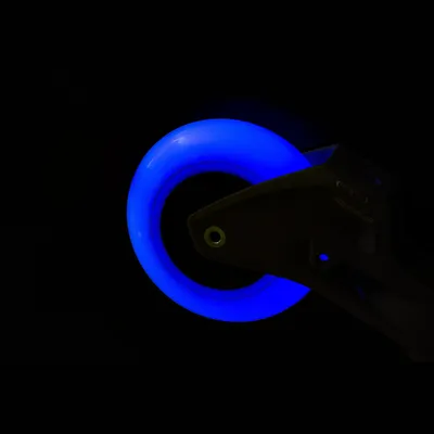 Produktbild von Powerslide NEONS 90mm 85A LED-Rollen Blau 4 Stk.