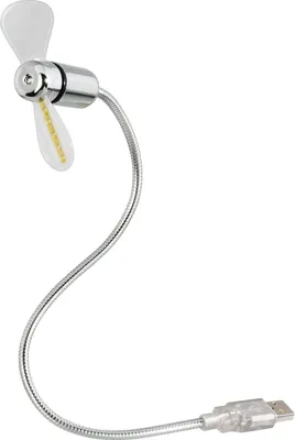 Produktbild von Hama Notebook LED Ventilator - Buntes Licht - Flexibler