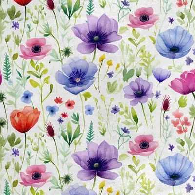 Immagine prodotto di Tessuto velluto Royal in poliestere per cucito - Motivo fiori - RDX2760