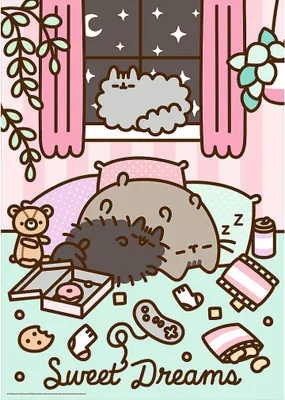 Produktbild von Trefl Premium Plus Quality Pusheen 1000, 1000 Stück(e), Kunst