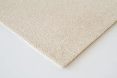 Produktbild von Steffensmeier Velours Teppichboden Venezia Meterware  | Auslegware für Kinderzimmer Wohnzimmer Schlafzimmer | Sand, Größe: 500x700 cm