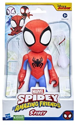 Zdjęcie produktu dla Marvel Superwielka figurka Spideya z serialu "Spidey i super-kumple" Marvela, 3 lat(a)