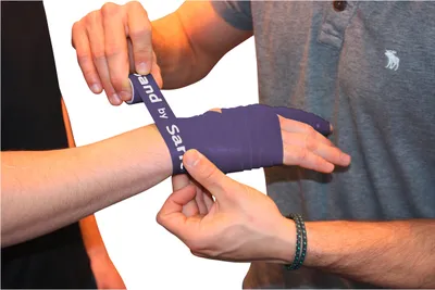 Produktbild von Flossband Level 3, 2m x 2,5 cm, stark, violett