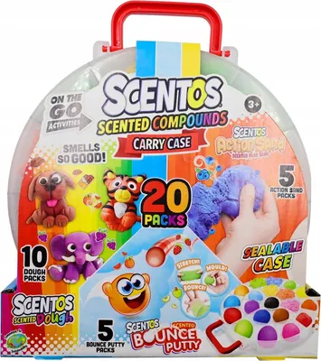 Image de PASTES PLASTIQUES SCENTOS - 20 pièces 3+
