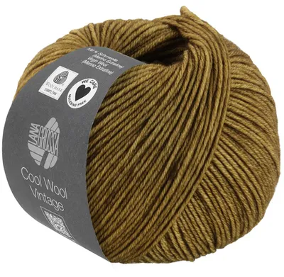 Produktbild von Lana Grossa - Cool Wool Vintage 7381 dunkeloliv