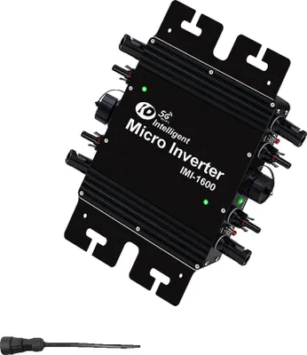 Produktbild von Solarwechselrichter, MPPT-Technologie, Echtzeitüberwachung, 1600W Wechselrichter, 230V, DC 20-50V