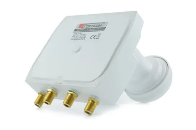 Obrázek produktu pro Opticum LMQP-04H Monoblok Quad Universal LNB digital (Astra/Hotbird) 40mm 0,1dB