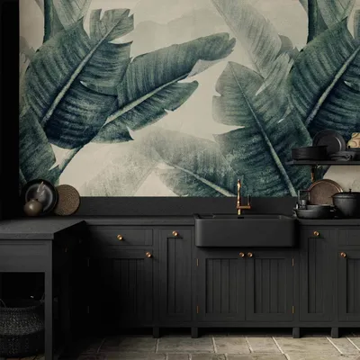 Produktbild von Vlies Fototapete - Magic Plants - First Variant 300x210 cm Blätter b-C-0952-a-b