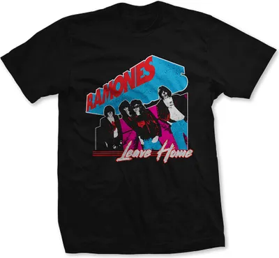Produktbild von Ramones Leave Home Black S T-Shirt
