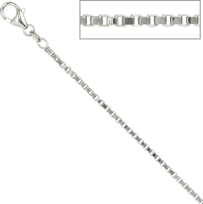 Produktbild von JOBO Venezianerkette 925 Sterling Silber 2,0 mm 70 cm Halskette Kette Karabiner