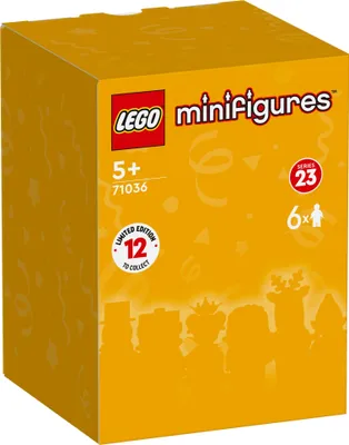 Zdjęcie produktu dla LEGO Minifigures Seria 23 — sześciopak, Zestaw do budowania, 5 lat(a), Plastik, 51 szt., 115 g