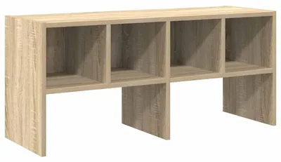 Zdjęcie produktu dla vidaXL Sztaplowana półka na buty dąb sonoma 89,5x30x40 cm