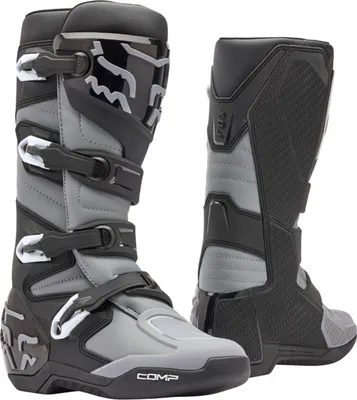 Zdjęcie produktu dla Buty motocrossowe FOX Comp, czarne/szare, rozmiar 13