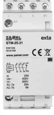 Produktbild von Zamel | Modulschnittstelle STM-25-31 – 25A – 230V – Zuverlässige Steuerung – Einfache Installation