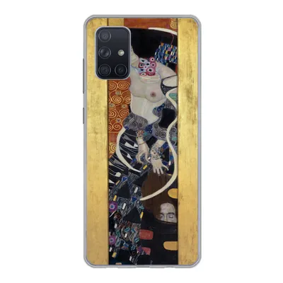 Produktbild von MuchoWow® Handyhülle Schutzhülle Hülle für Samsung Galaxy A51 Judith II Salomè - Gustav Klimt Silikon Softcase Handy Hülle - Schutzabdeckung