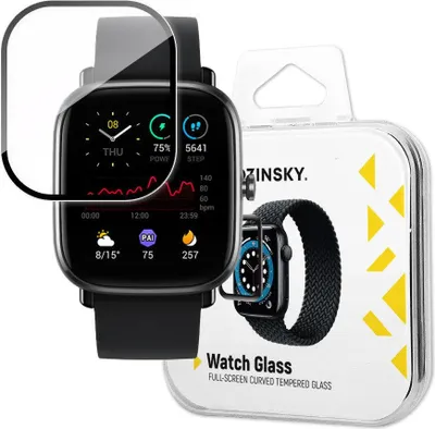 Obrázek produktu pro MG Watch Glass ochranné sklo na Xiaomi Amazfit GTS 2 mini, černé