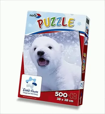Produktbild von Noris Spiele - Eisbär Flocke - Puzzle 500 Teile