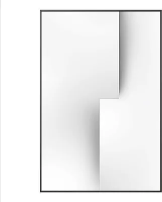 Produktbild von TPFLiving Kunstdruck LW-50 (OHNE RAHMEN) Poster - Leinwand - Wandbild - Hochauflösender Giclée-Druck, langlebig und hochwertig - Nordic Art - Abstrakte 3D Formen- Bilder Wohnzimmer -  - Größe: 40x50cm
