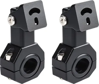 Productafbeelding van 2 stuks universele bevestigingsbeugel voor motorverlichting, model LT02