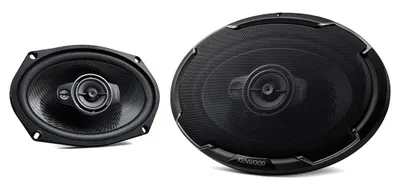 Produktbild von Kenwood KFC-PS6976 3-Wege Einbau-Lautsprecher-Paar, passiv, 550 Watt, Frequenzgang 63 Hz - 20000 Hz, 80,5 mm Einbautiefe, 88 dB Wirkungsgrad