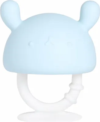 Produktbild von Gryzak logopedyczny - grzybek Teether mashroom zabawka sensoryczna, niebieska