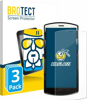 Produktbild von 3x BROTECT Schutzglas für Unitech EA510 Schutzfolie Panzer Folie Glas Display Schutz klar