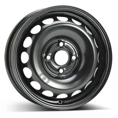 Produktbild von 14 Zoll Stahlfelge ALCAR 14"x4.5" 4x100 PCD ET35 54.00mm Felge Schwarz