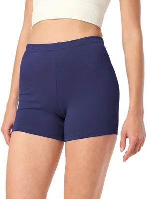 Image de Short de cyclisme pour femme Merry Style  Short boxer en viscose MS10-283 (bleu marine, L)