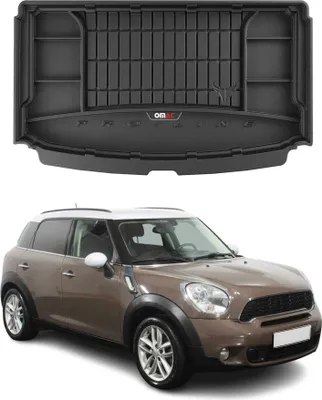 Image de Tapis de Coffre pour Mini Countryman 2010-2016 TPE Noir