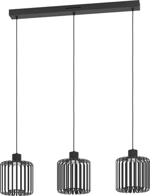 Produktbild von EGLO connect.z Smart-Home LED Pendelleuchte Ginestrone-Z, 3-flammige Hängelampe, ZigBee, App - Sprachsteuerung Alexa, warmweiß-kaltweiß, RGB, dimmbar