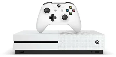 Produktbild von Microsoft Xbox One S, Xbox One S, Schwarz, Weiß, 500 GB, AC, HDMI