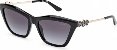 Produktbild von Guess Gu00199 Damen-sonnenbrille Schwarz  Mann Schwarz One Size