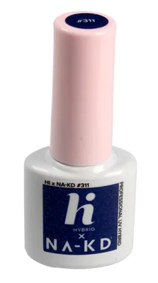 Obrázek produktu pro Hi Hybrid UV gelový lak na nehty v oblíbených béžových, modrých, hnědých, růžových, žlutých, zlatých, zelených a šedých barvách 5ml 311 Deep Blue Shine