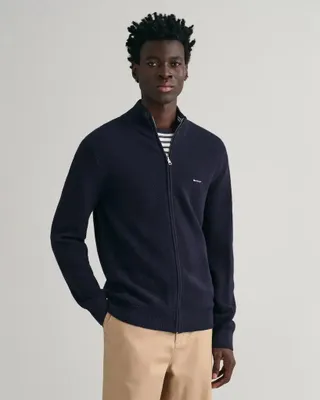 Produktbild von Gant 8040524 Vollreißverschluss Pullover Blau 2XL Mann Blau 2XL