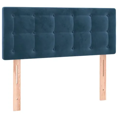Immagine prodotto di vidaXL Testiera blu scuro 100x5x78/88 cm Velluto