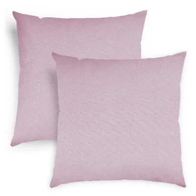 Produktbild von sleepling - 2er Set Sofakissen, 40 x 40 cm, Dekokissen, Kopfkissen, altrosa