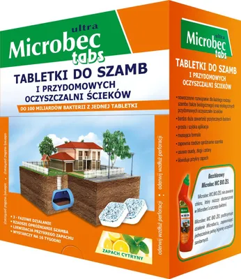 Immagine prodotto di Compressa BROS per fosse settiche e impianti di trattamento delle acque reflue 1 pz.