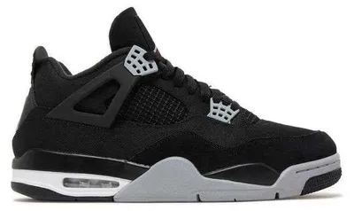 Produktbild von Air Jordan 4 Retro SE Black Canvas - EU: 40