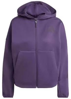 Immagine prodotto di Felpa con cappuccio Adidas Z.N.E. Full-Zip Hoodie "Aurora Plum" da Donna