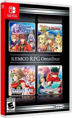 Image de Nintendo Games Switch Kemco Rpg Omnibus Imp Jap Transparent Transparent One Size