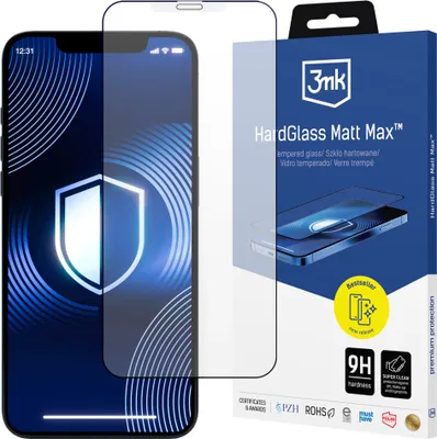 Obrázek produktu pro 3MK HardGlass Matt Max, Apple, iPhone 11 Pro Max, iPhone XS Max, Nárazuvzdorné, Odolné proti poškrábání, Průhledná, 1 kusů