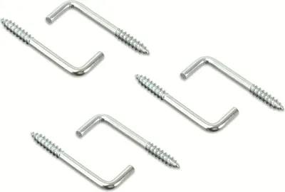 Produktbild von MASTERPROOF Schraubhaken, verzinkt, 40 mm, 18 Stück