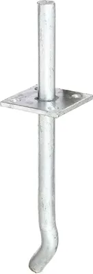 Produktbild von Alberts I-Pfostenträger mit Stift zum Einbetonieren feuerverzinkt Stiftlänge 100 mm Betonanker 200 mm Stift-Ø 16 mm