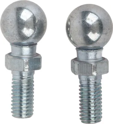Image de 2 Pcs Boulon à bille en fer M8 pour amortisseur à gaz Bouchon de capot