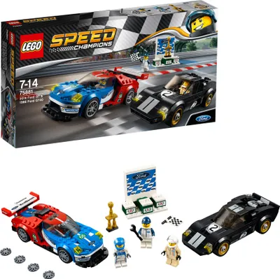 Produktbild von LEGO® Speed Champions 2016 Ford GT & 1966 Ford GT40 75881