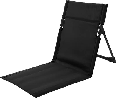 Produktbild von Outdoor Klappbarer Strandstuhl Camping Leichter Einzelstuhl Camping Tragbarer Freizeitstuhl Reisestuhl mit integrierter Rueckenlehne